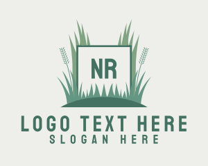 Grass Lawn Gardening logo design