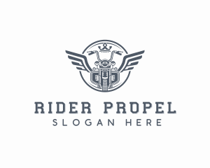 Motorcycle Crown Rider logo