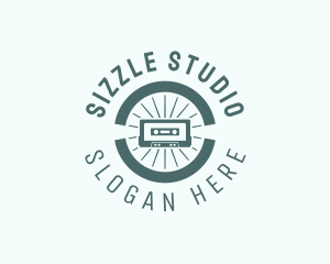 Cassette Music Studio  logo design