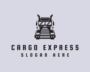 Freight Trucking Transportation logo