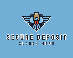 Eagle Security Shield logo design