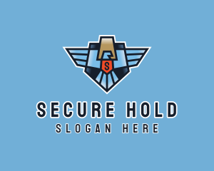 Eagle Security Shield logo design