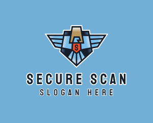 Eagle Security Shield logo design