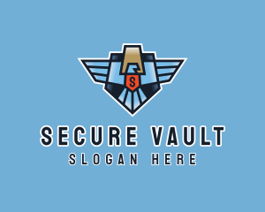 Eagle Security Shield logo design