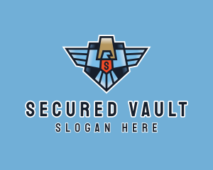 Eagle Security Shield logo design