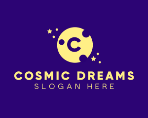 Star Moon Night logo design