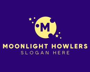 Star Moon Night logo design