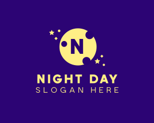 Star Moon Night logo design