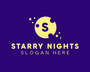 Star Moon Night logo design