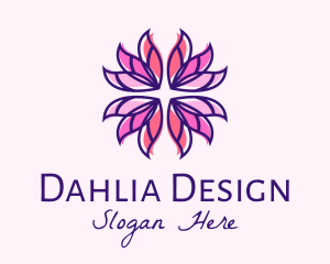 Floral Stained Glass  logo