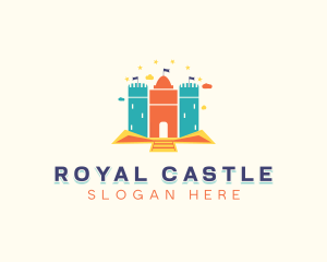 Child Castle Funfair logo design