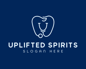 Tooth Dentistry Letter U logo design