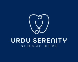 Tooth Dentistry Letter U logo design