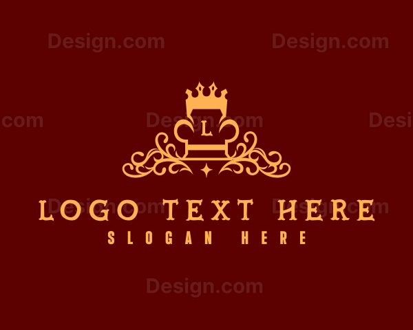 Ornamental Royal Chair Logo