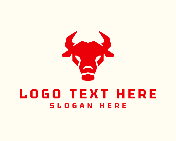 Bull Rider logo example 3