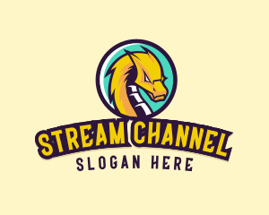 Fierce Dragon Streaming logo design