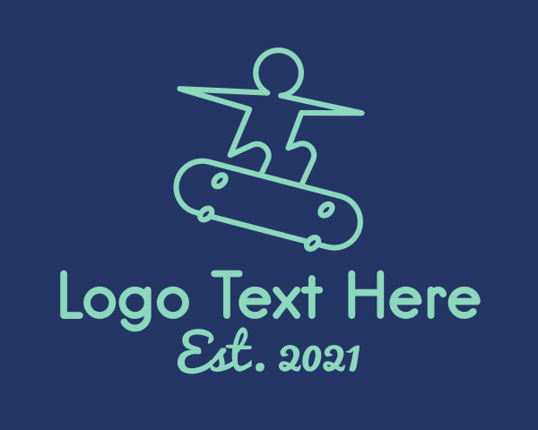 Longboard logo example 3