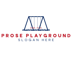 Swing Playground Park logo design