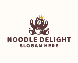 Bear King Noodle logo