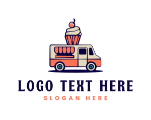 Food Truck Cupcake logo