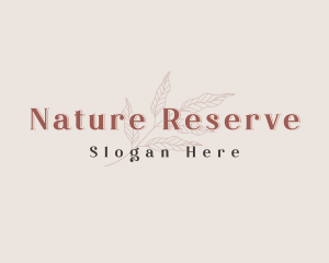 Nature Organic Leaf logo design