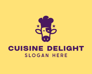 Cow Chef Restaurant  logo design