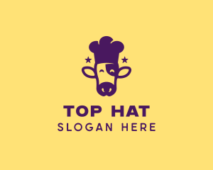 Cow Chef Restaurant  logo design