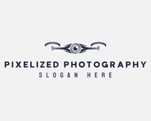 Aerial Drone Photography logo design