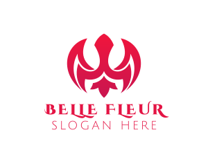 Elegant Fleur De Lis  logo design