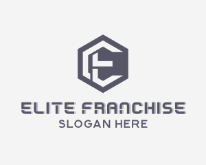 Corporate Agency Letter E logo design