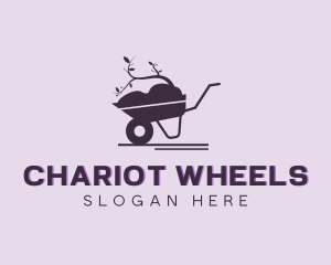 Wheel Barrow Landscaping logo design