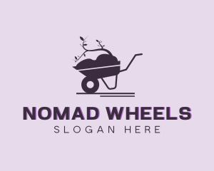 Wheel Barrow Landscaping logo design