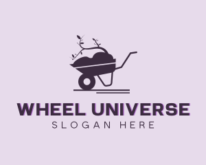 Wheel Barrow Landscaping logo design