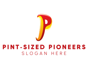 Generic Shiny Letter P  logo design