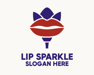 Lip Tulip Cosmetics logo design