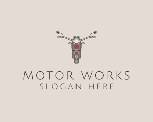 Biker Gang Motorcycle logo
