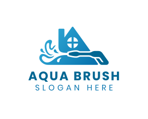 Pressure Wash Cleaning logo design