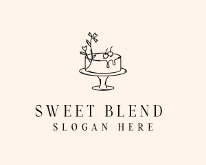 Sweet Cake Baker logo design