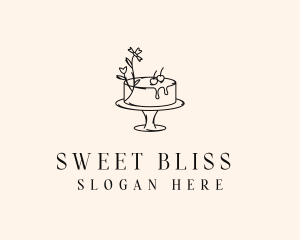 Sweet Cake Baker logo design