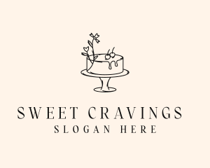 Sweet Cake Baker logo design