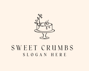 Sweet Cake Baker logo design