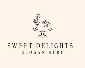 Sweet Cake Baker logo design