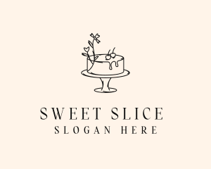 Sweet Cake Baker logo design