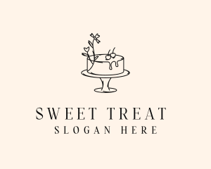 Sweet Cake Baker logo design