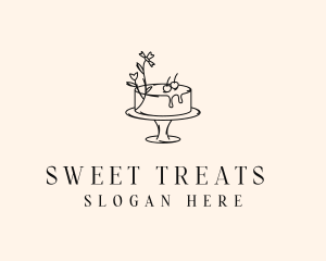 Sweet Cake Baker logo design