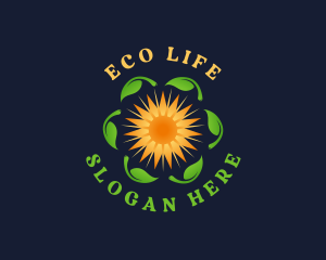 Eco Sun Energy Source logo design