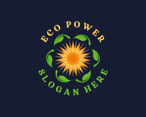 Eco Sun Energy Source logo design