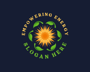 Eco Sun Energy Source logo design