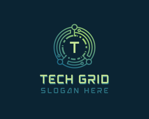 Tech Cyber Programming logo design