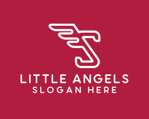 Wings Letter S Logo